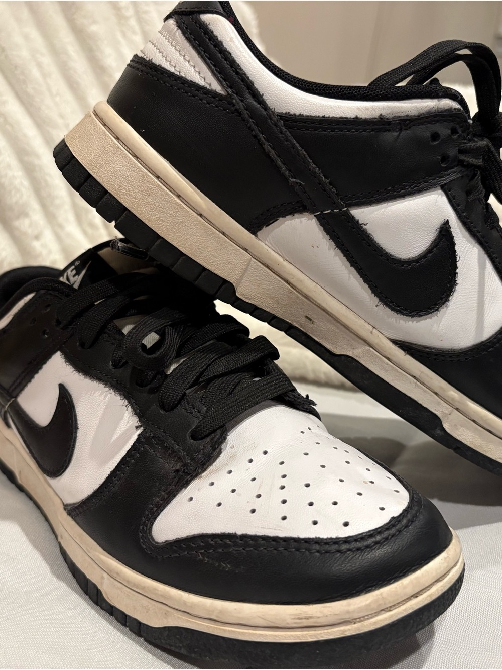Nike Black and White Low-Top Sneakers